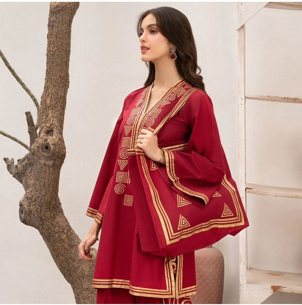 LULUSAR Silk 2PC Digital Printed DF-0060