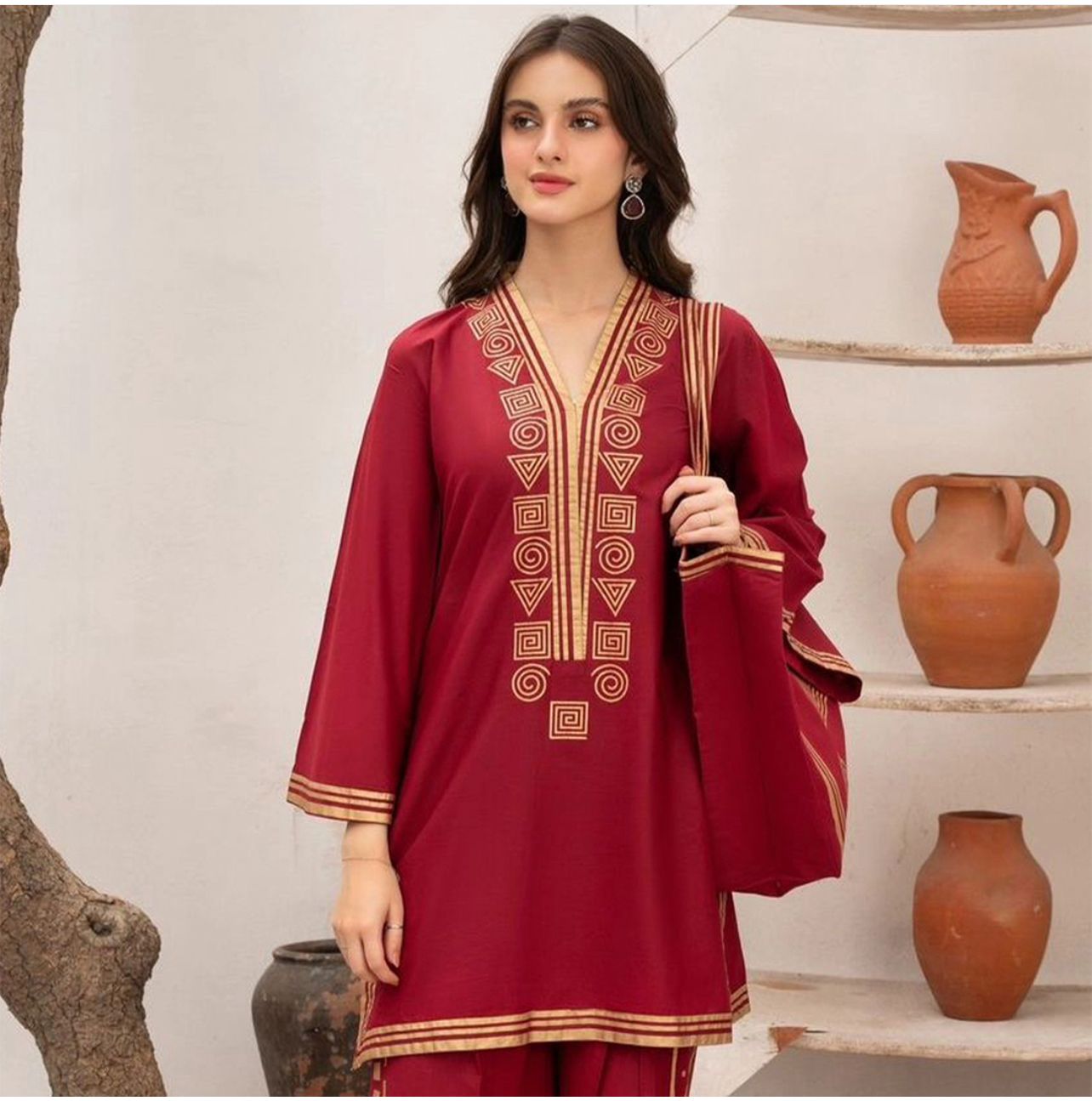 LULUSAR Silk 2PC Digital Printed DF-0060