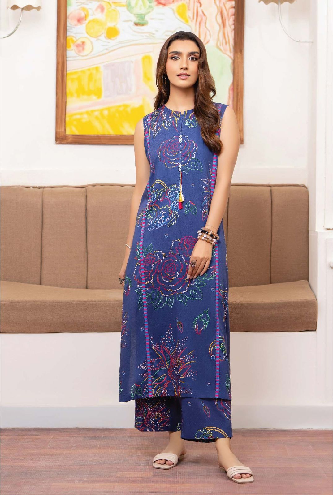 LULUSAR Silk 2PC Digital Printed DF-0061