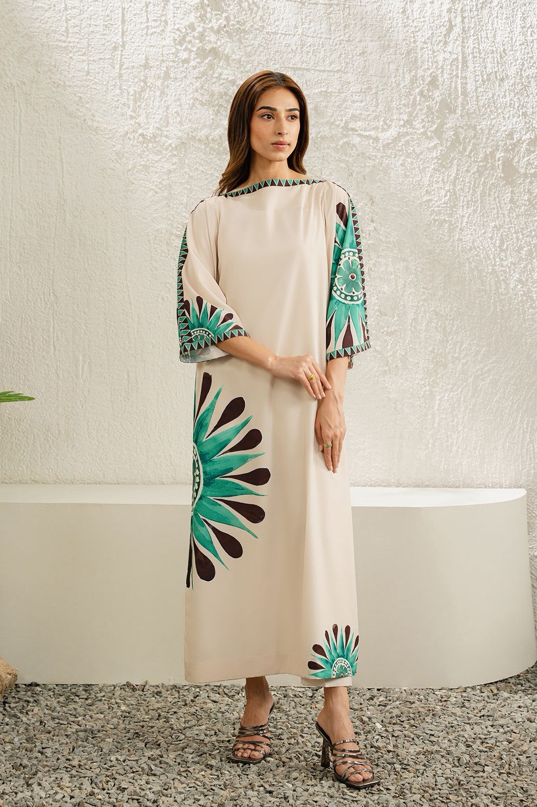 LULUSAR Silk 2PC Digital Printed ,DF-0040