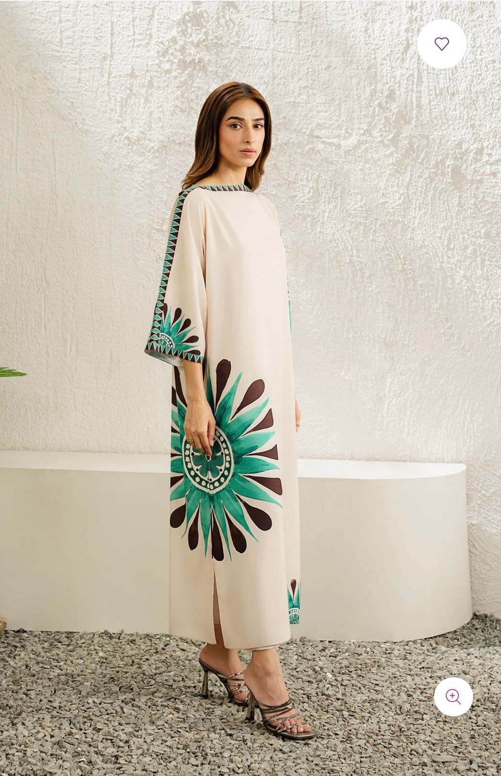 LULUSAR Silk 2PC Digital Printed ,DF-0040