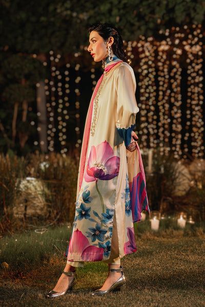 LULUSAR Silk 3PC Digital Printed ,DF-0021
