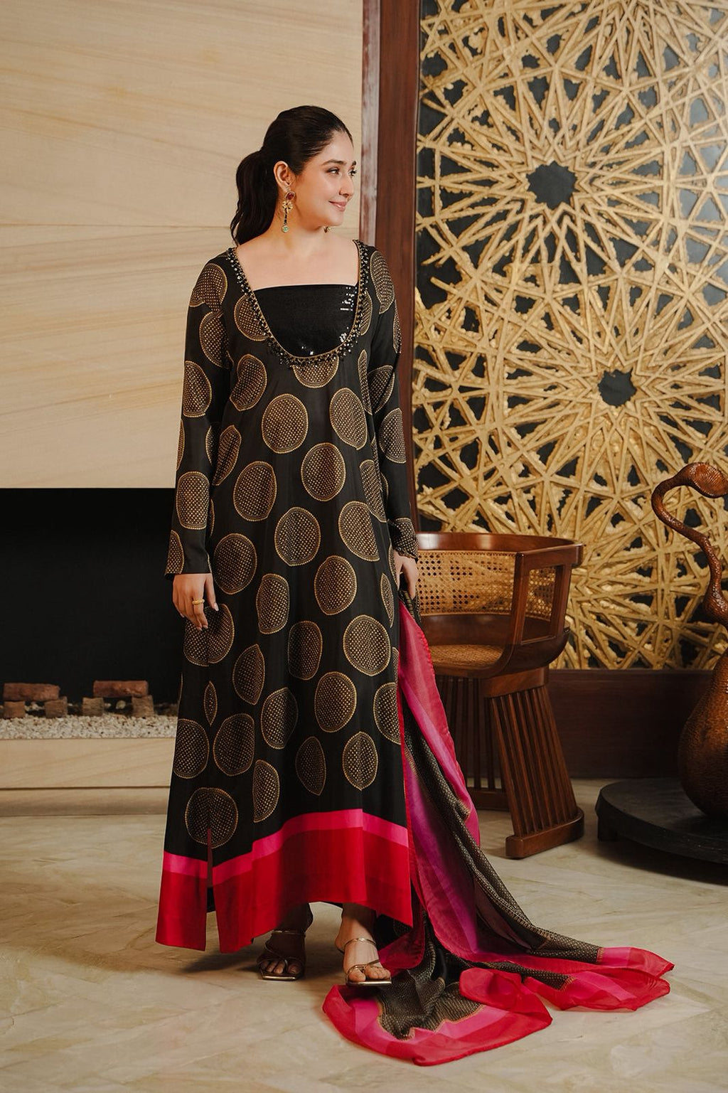 LULUSAR Silk 3PC Digital Printed ,DF-0036