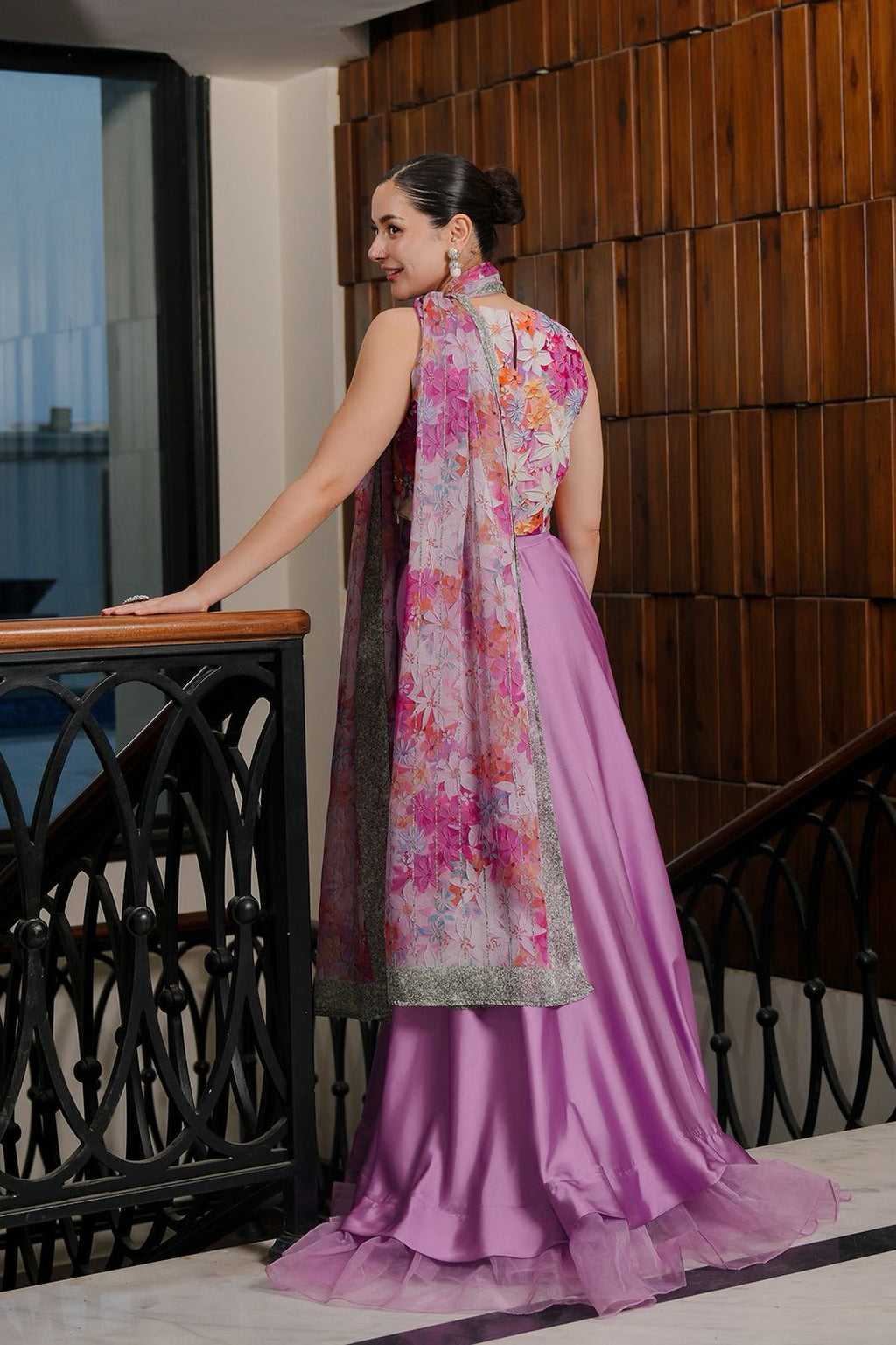 LULUSAR Silk 3PC Digital Printed ,DF-0035