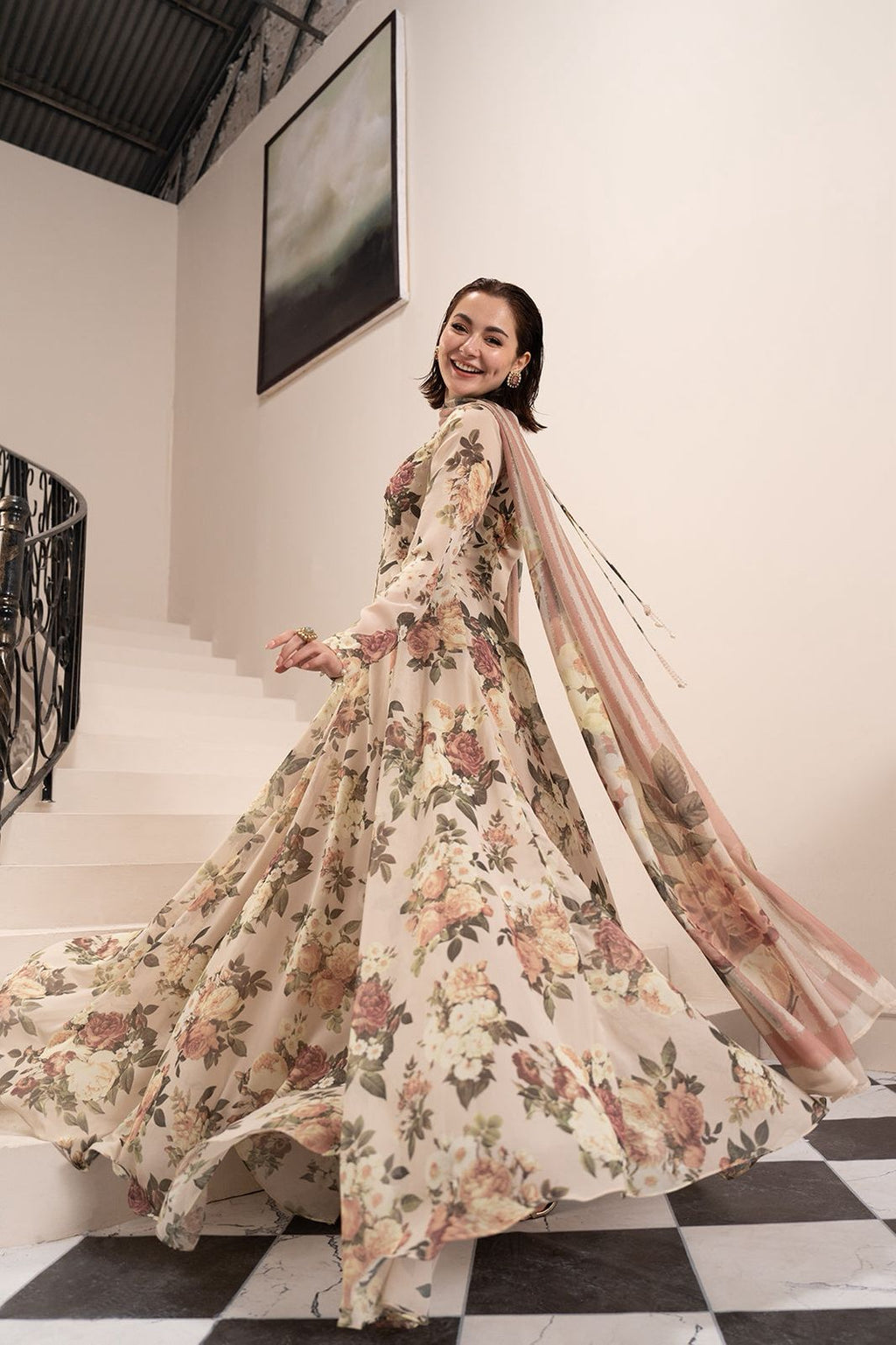 LULUSAR Silk 3PC Digital Printed ,DF-0032