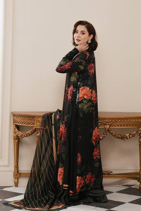 LULUSAR Silk 3PC Digital Printed ,DF-0031