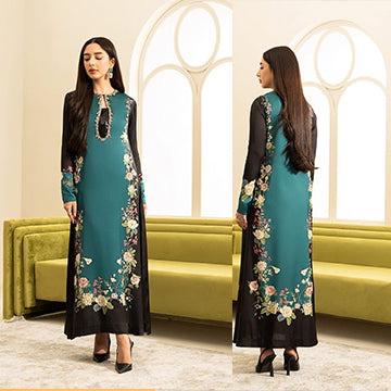 LULUSAR Silk 3PC Digital Printed ,DF-0027
