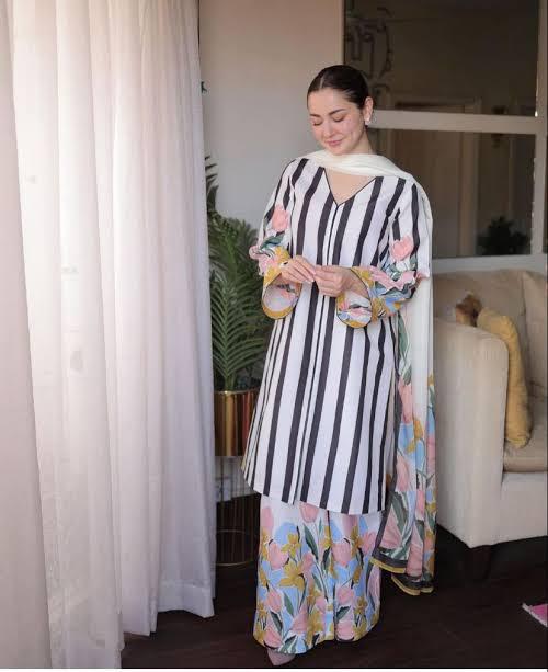 LULUSAR Silk 3PC Digital Printed ,DF-0026