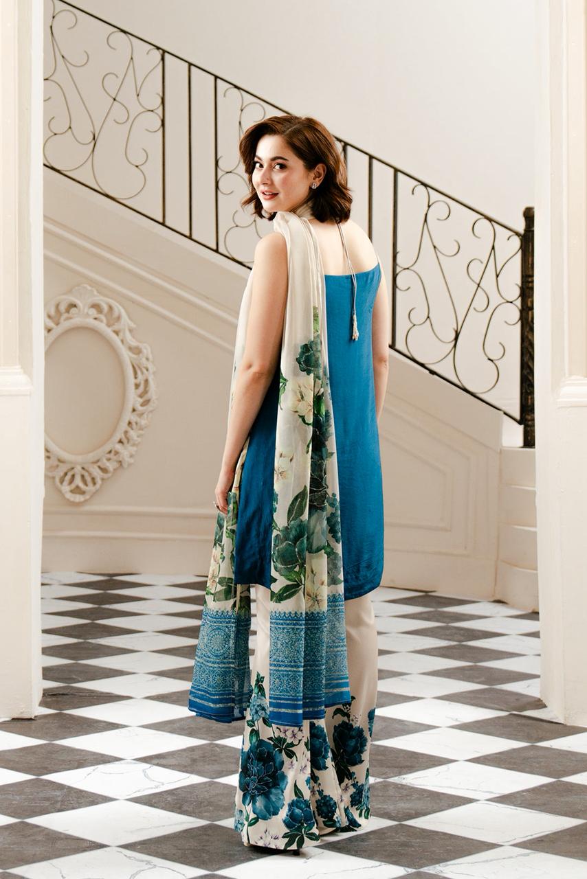 LULUSAR Silk 3PC Digital Printed ,DF-0024