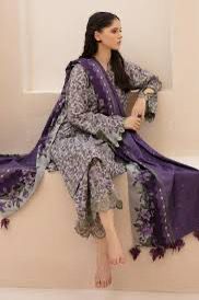 SAPPHIRE -3PC KARANDI  Bana Dori Printed  Shirt With Printed Duppta DF-KR-26