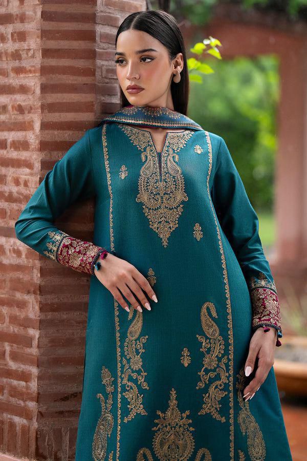 Zara Shahjahan – Embroidered Lawn 3PC – Summer Collection 2025