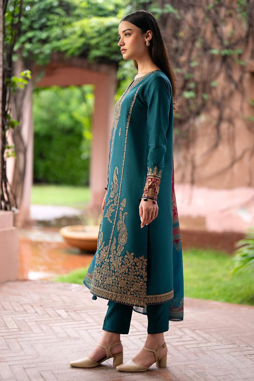 Zara Shahjahan – Embroidered Lawn 3PC – Summer Collection 2025
