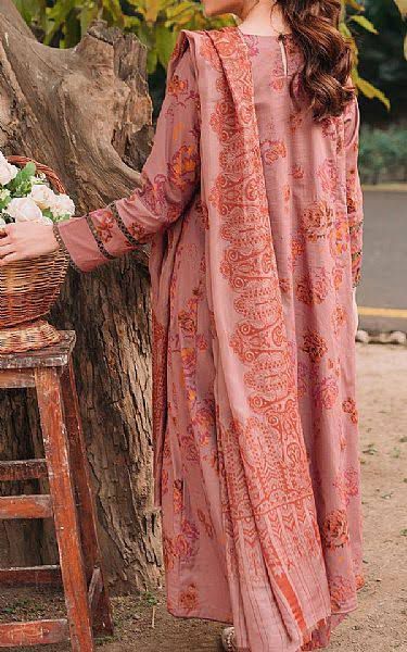 BAROQUE - 3PC Lawn Printed Shirt With Voile Printed Dupatta