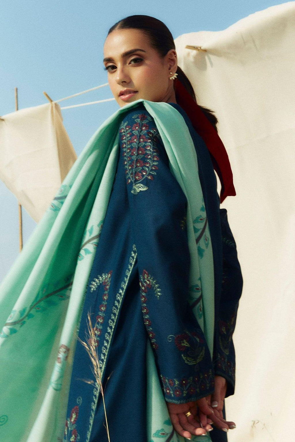 Zara Shahjahan – Embroidered Lawn 3PC – Summer Collection 2025