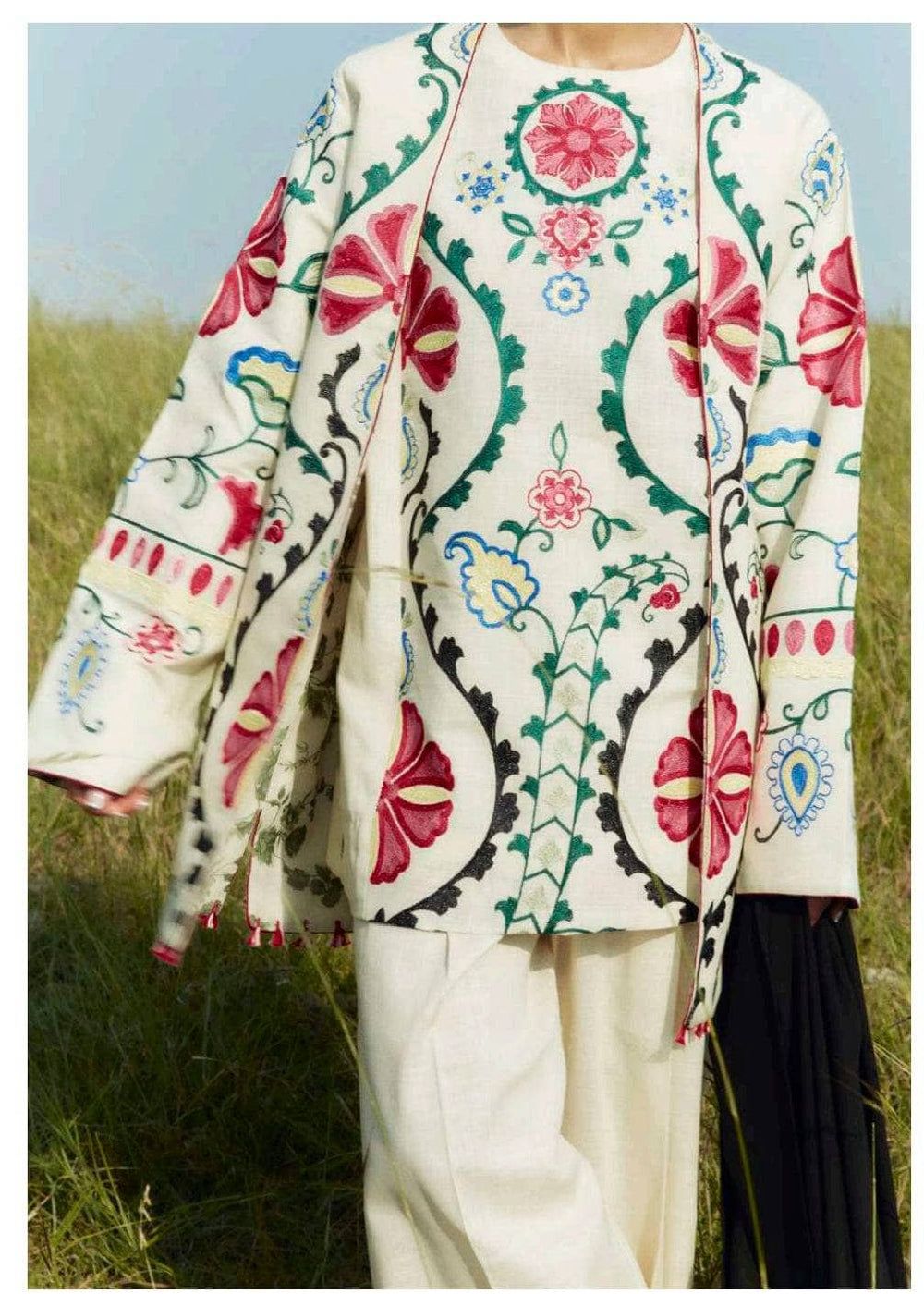 Zara Shahjahan – Embroidered Lawn 3PC – Summer Collection 2025