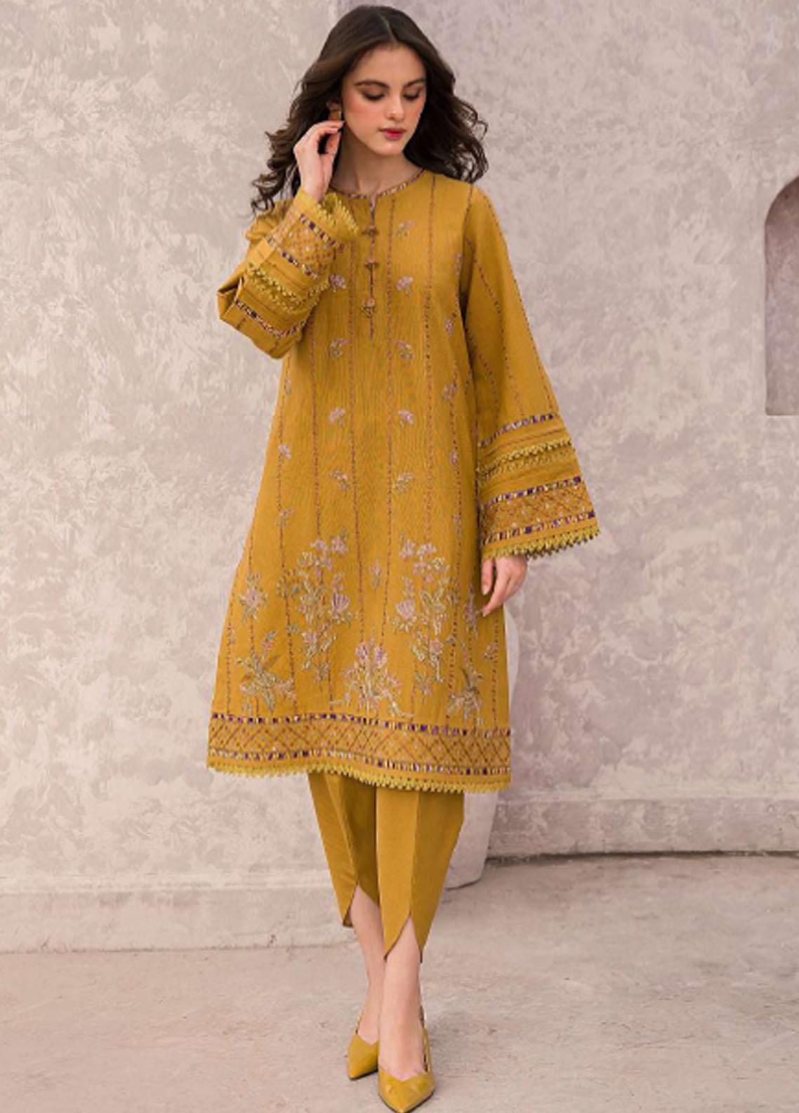 Zara Shahjahan – Embroidered Lawn 3PC – Summer Collection 2025 DW 766