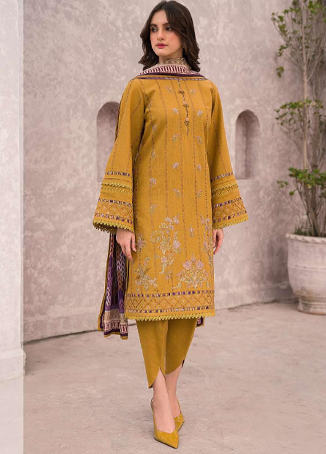 Zara Shahjahan – Embroidered Lawn 3PC – Summer Collection 2025 DW 766
