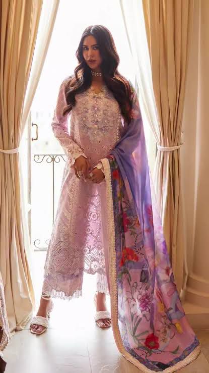 Zara Shahjahan – Embroidered Lawn 3PC – Summer Collection 2025