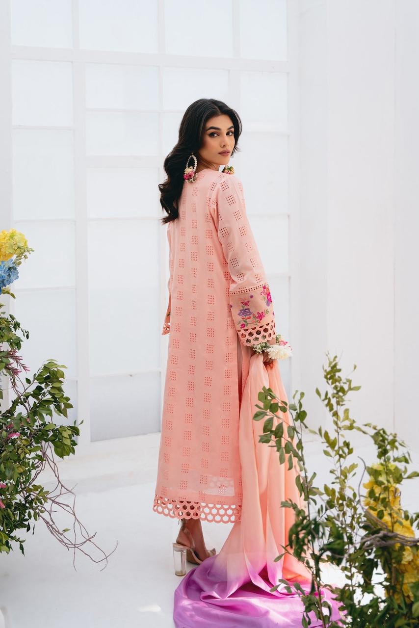 Zara Shahjahan – Embroidered Lawn 3PC – Summer Collection 2025